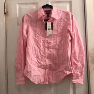 Ralph Lauren Pink Striped Shirt